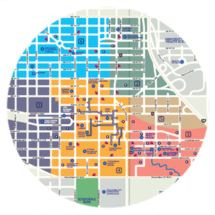 Maps – Downtown OKC