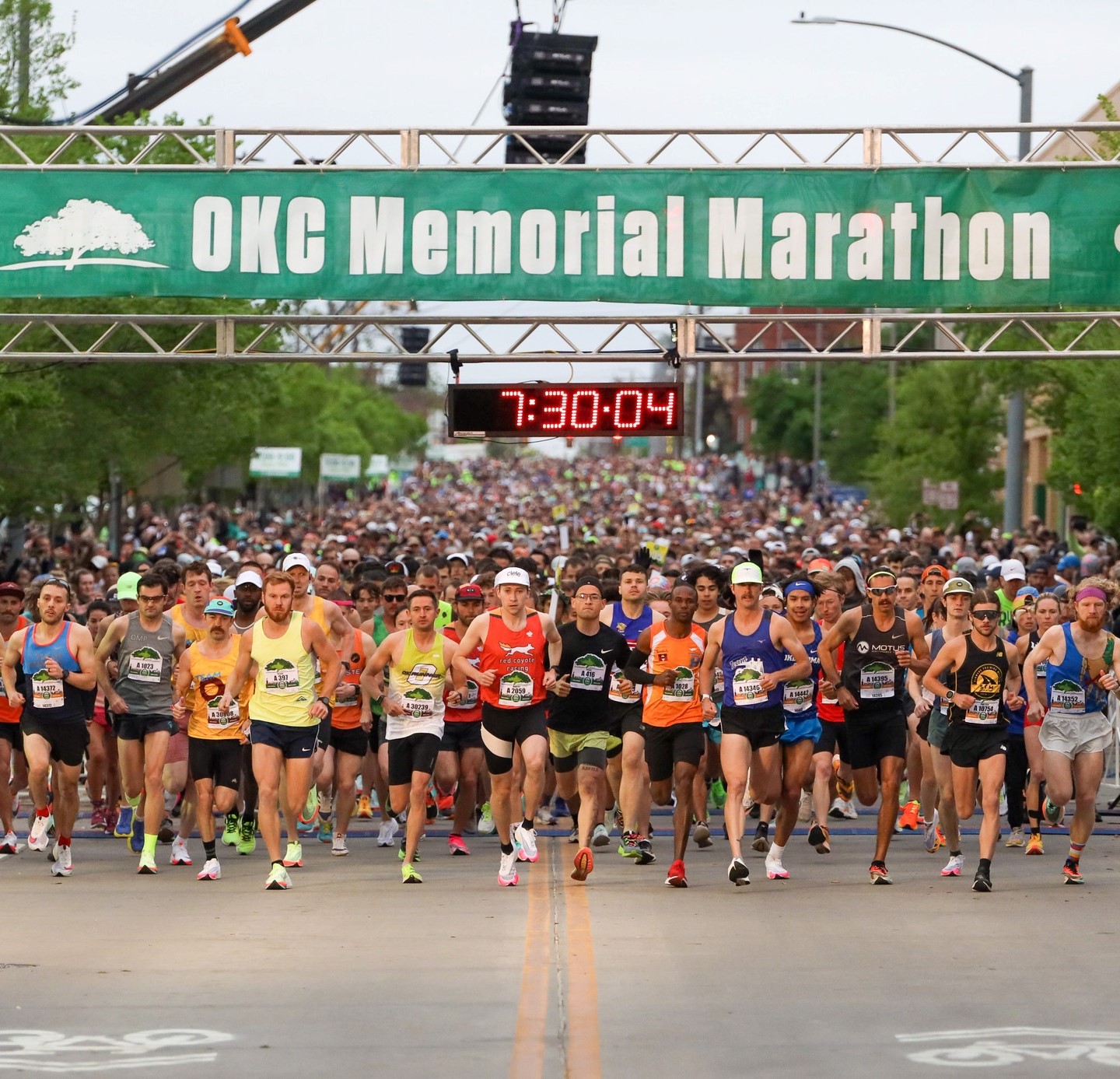 Oklahoma City Memorial Marathon Downtown OKC