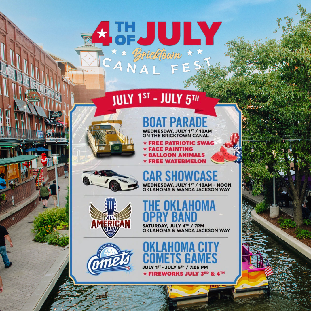 4th of July Bricktown Canal Fest