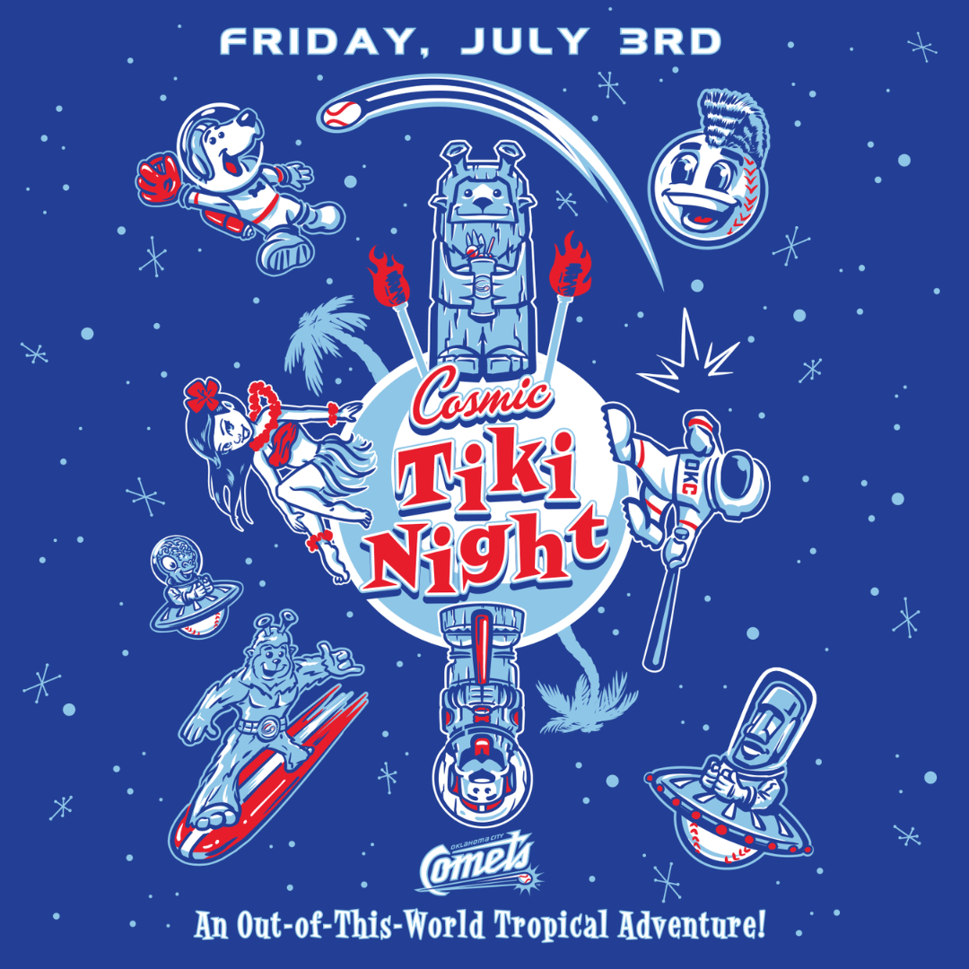 OKC Comets Cosmic Tiki Night